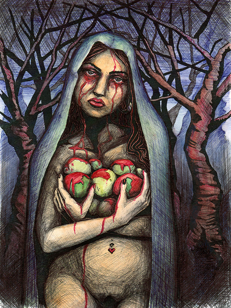 Eva y las manzanas